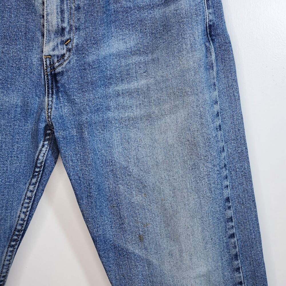 Levi's 512 Slim Taper Fit Light Wash Jeans Classic Blue Denim Mens Size 34x32 - Picture 3 of 11